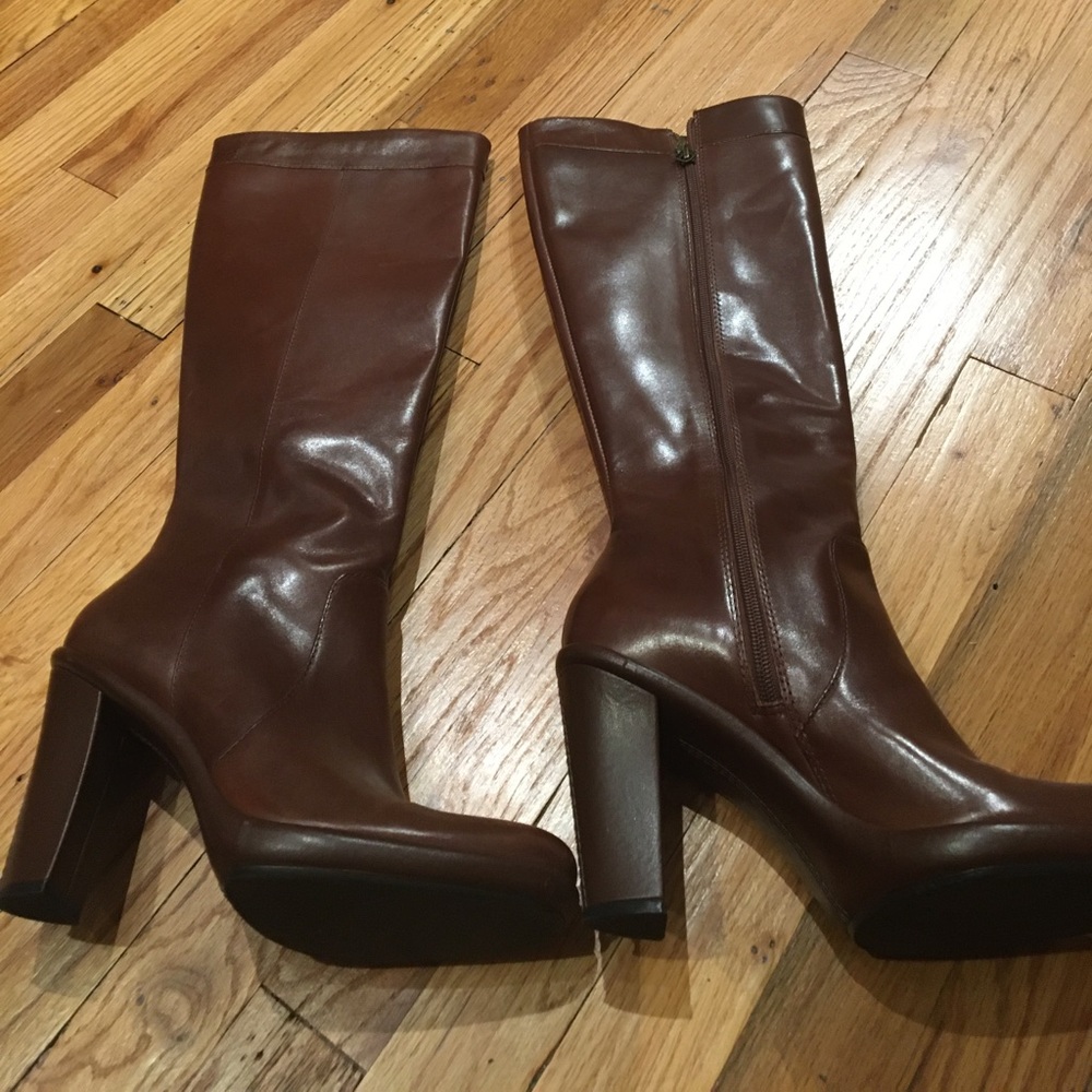 Brown Knee High Boots